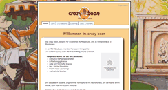 Desktop Screenshot of crazy-bean.de